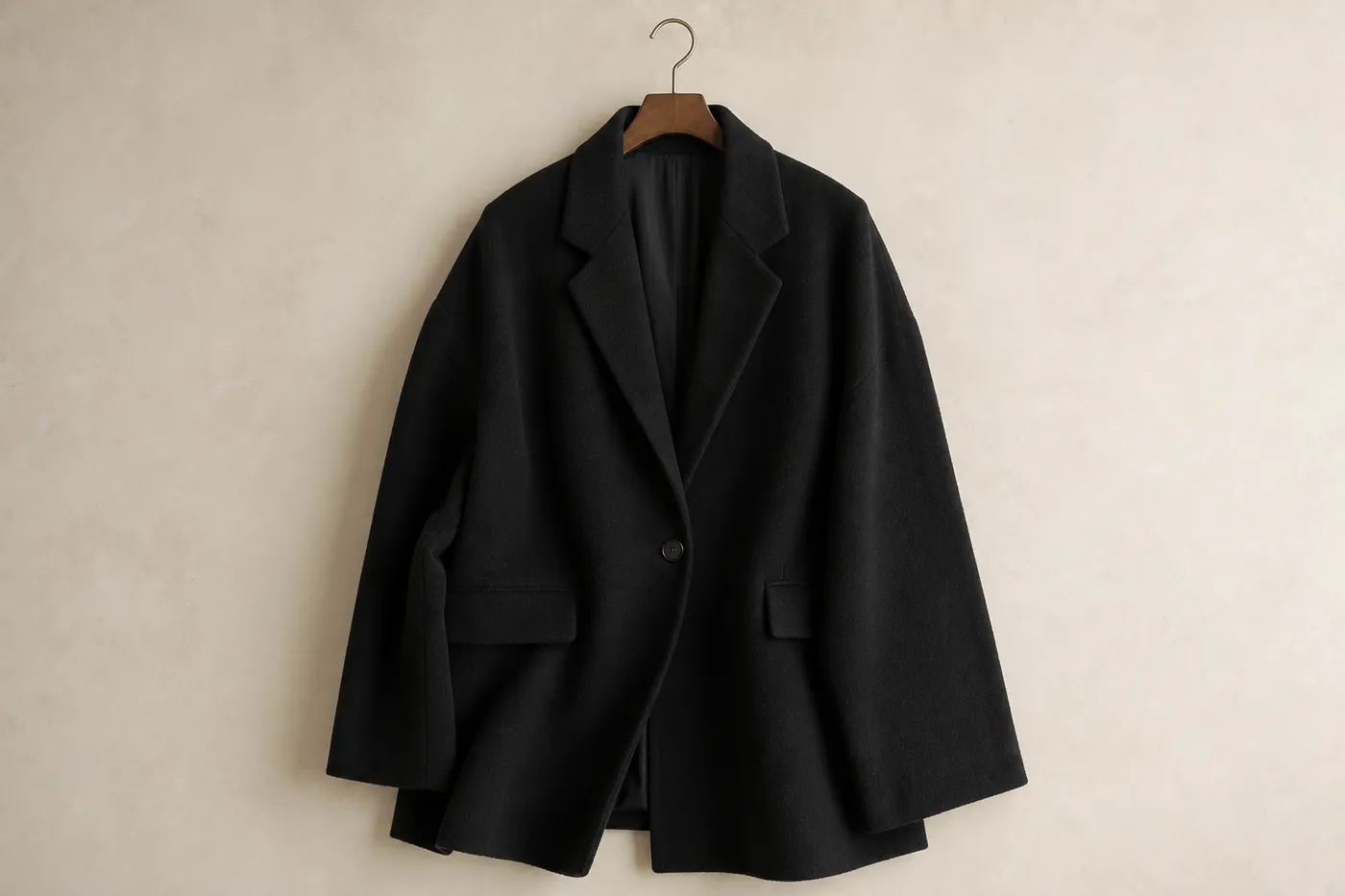 Oversized Wool Blazer — Essential