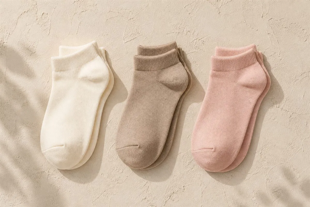 Cotton Socks, Pack of 3 Pairs No.07
