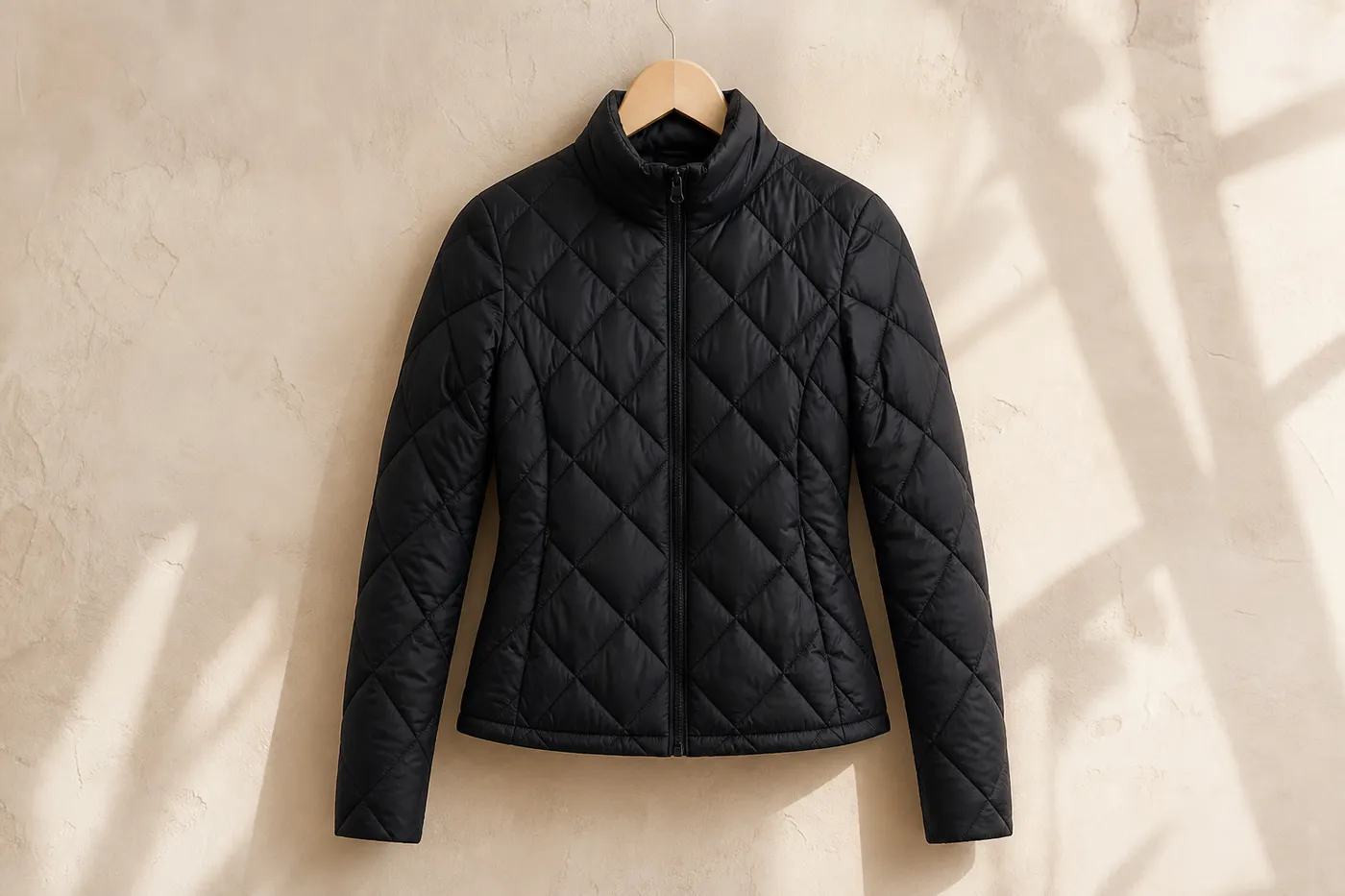 Short Quilted Puffer Signature