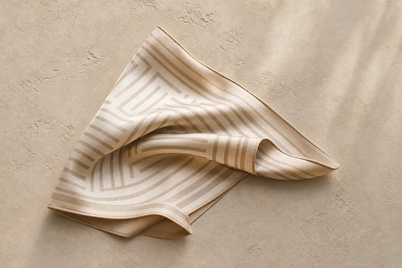Mini Silk-Touch Square Scarf — Series 20