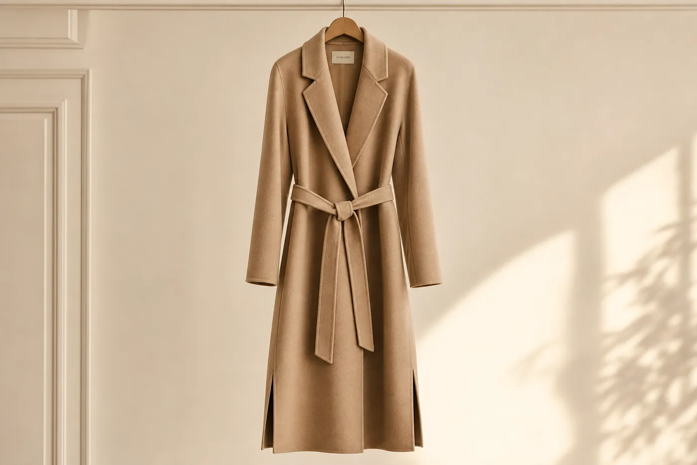 Collection Belted Long Coat Studio