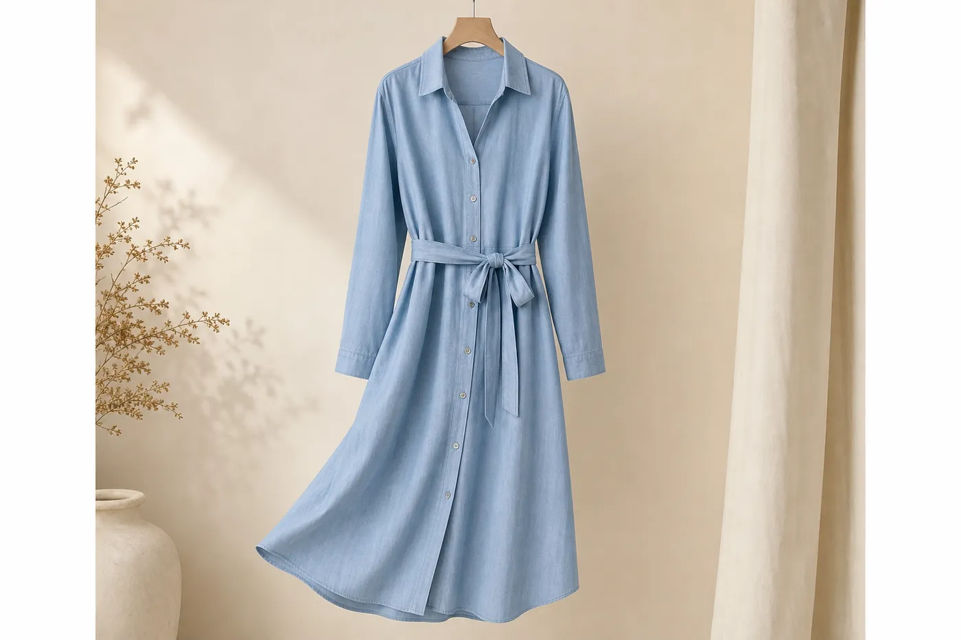 Cotton Shirt Dress — Series 01
