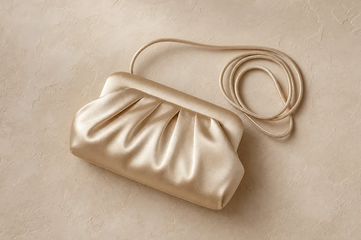 Edition Satin Cord Clutch Bag