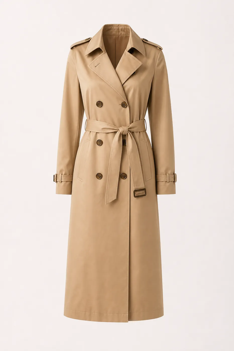 Edition Long Coated Cotton Trench — Series 09
